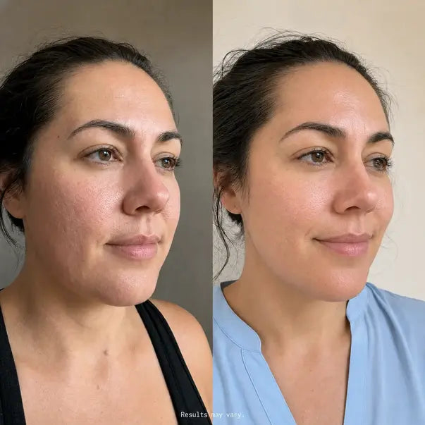 Before and after result