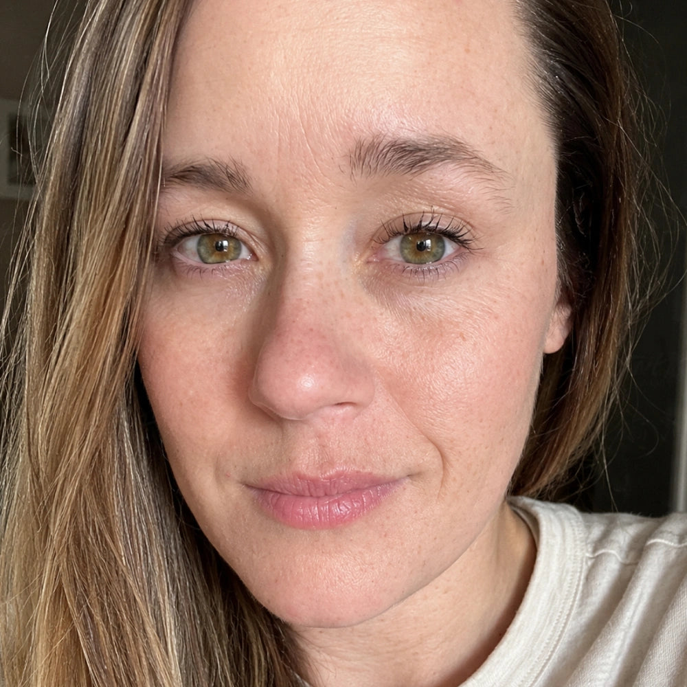 Joy, 38 — before, fine lines around eyes