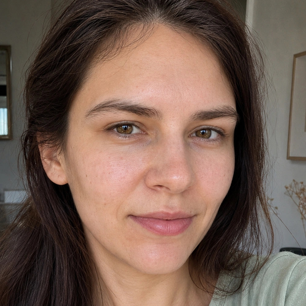 Keisha, 33 — after 12 weeks, smoother texture
