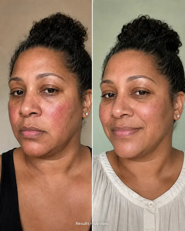 Before and after result