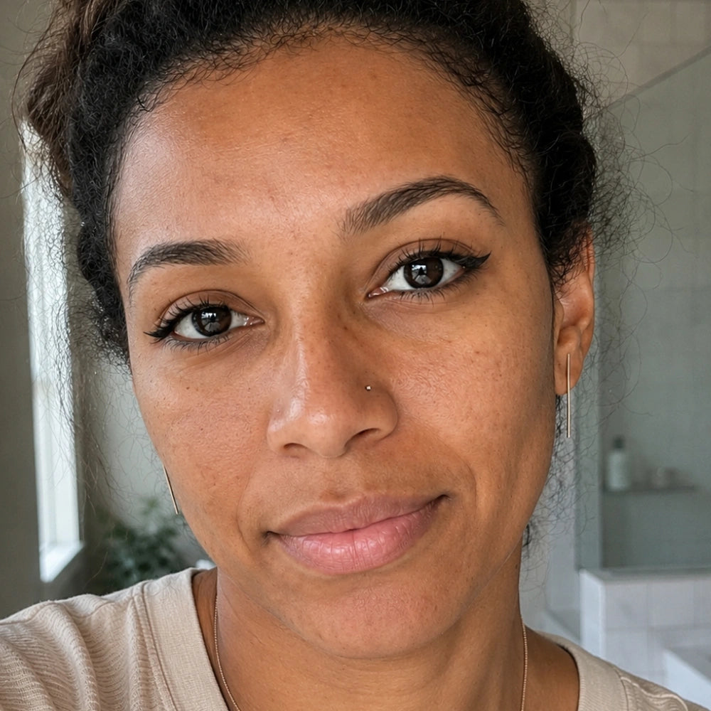 Sam, 32 — after 12 weeks, smoother, clearer